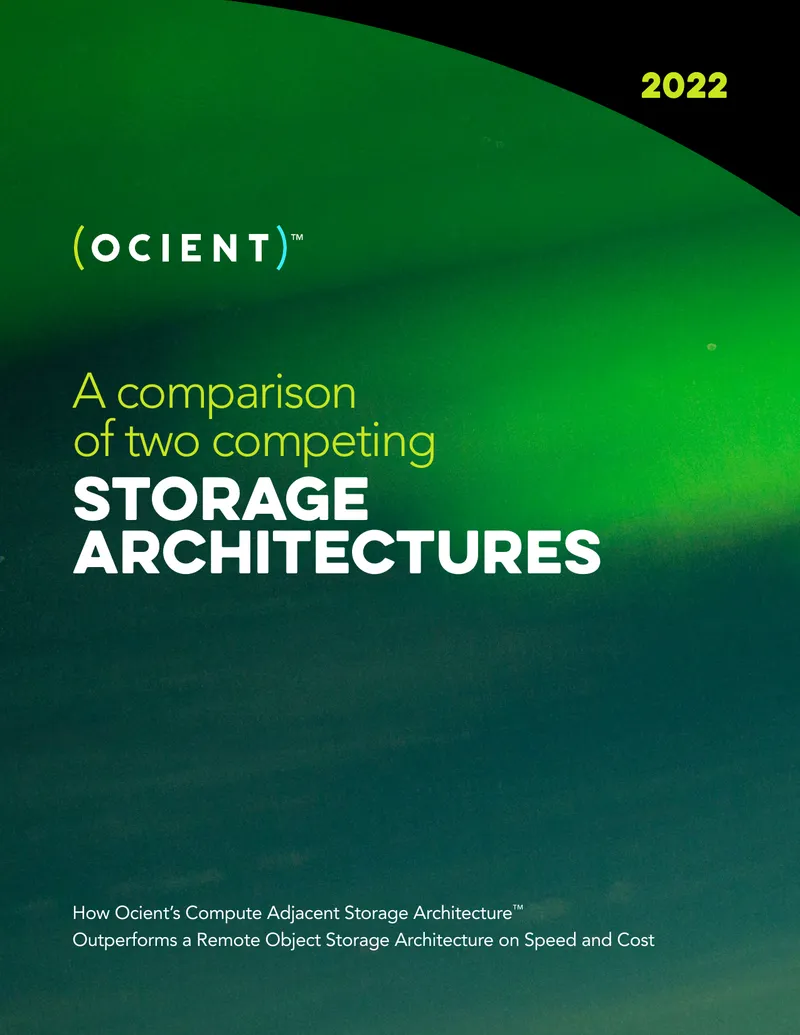 Comparison of Storage Architectures for Data Warehousing
