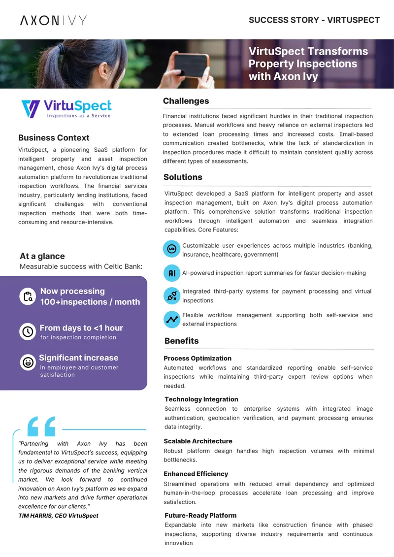 VirtuSpect Intelligent Property Inspection Management