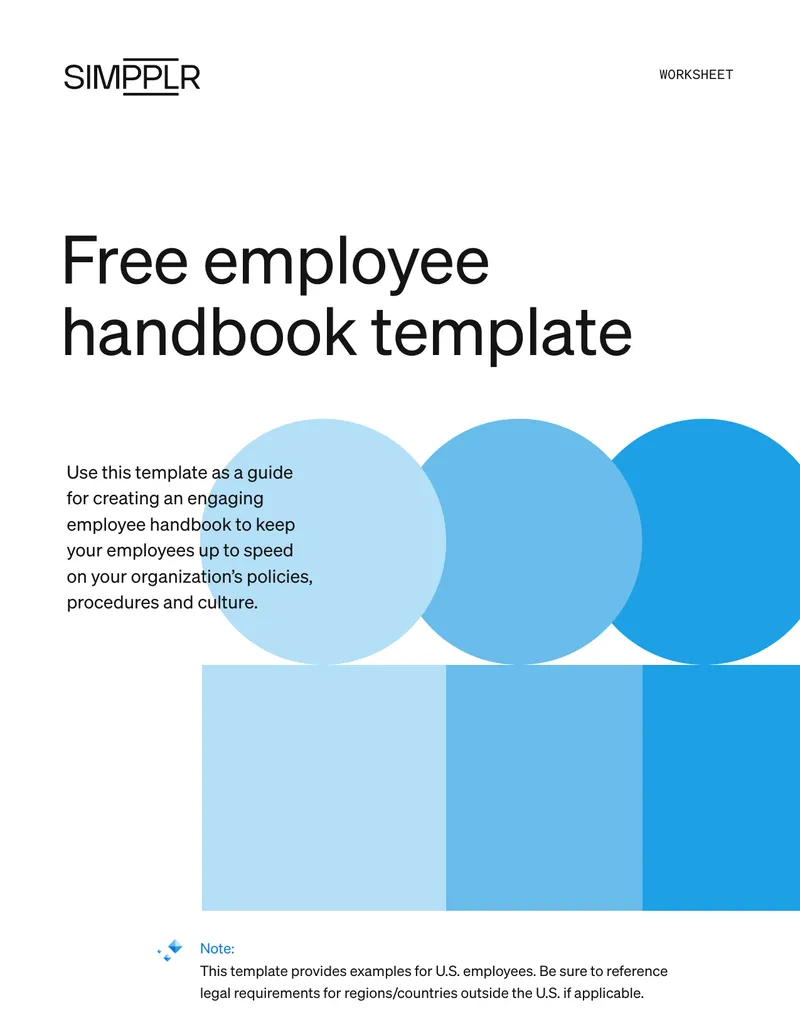 Employee Handbook Template for Organizations