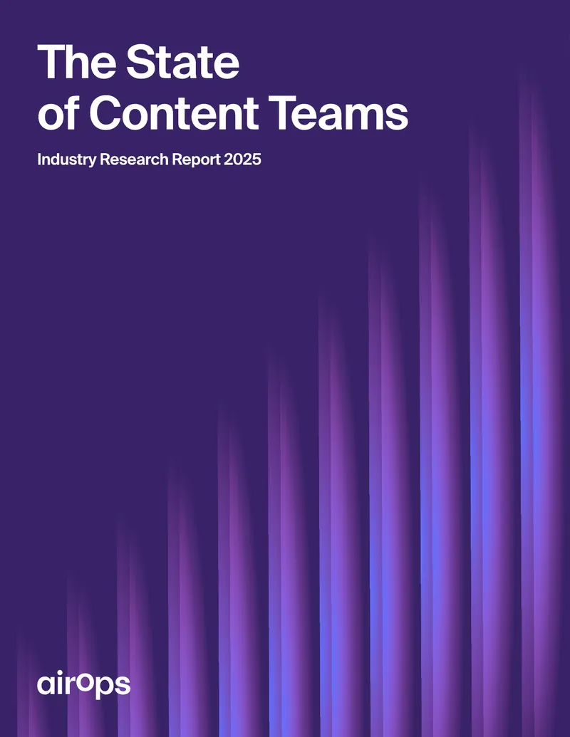 State of Content Teams Industry Research Report 2025
