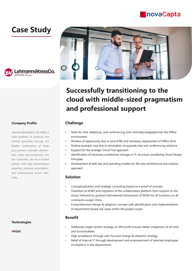 Migration to Microsoft 365 Case Study