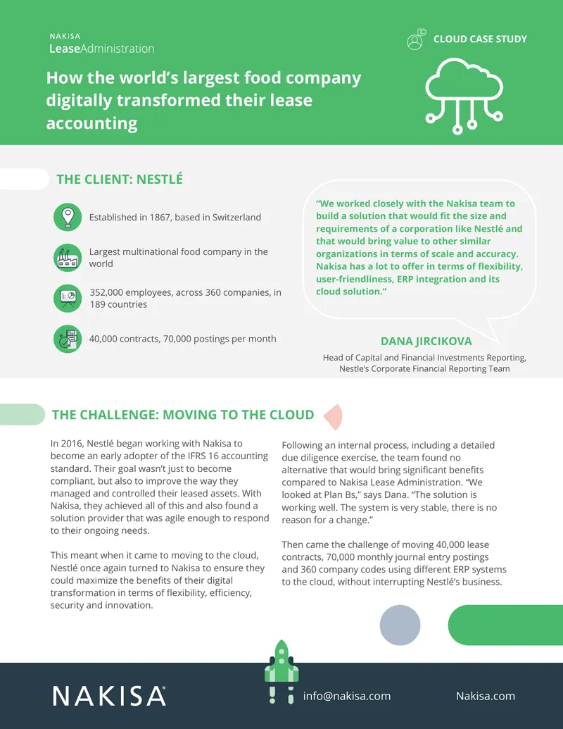 Nestlé Cloud Migration Case Study
