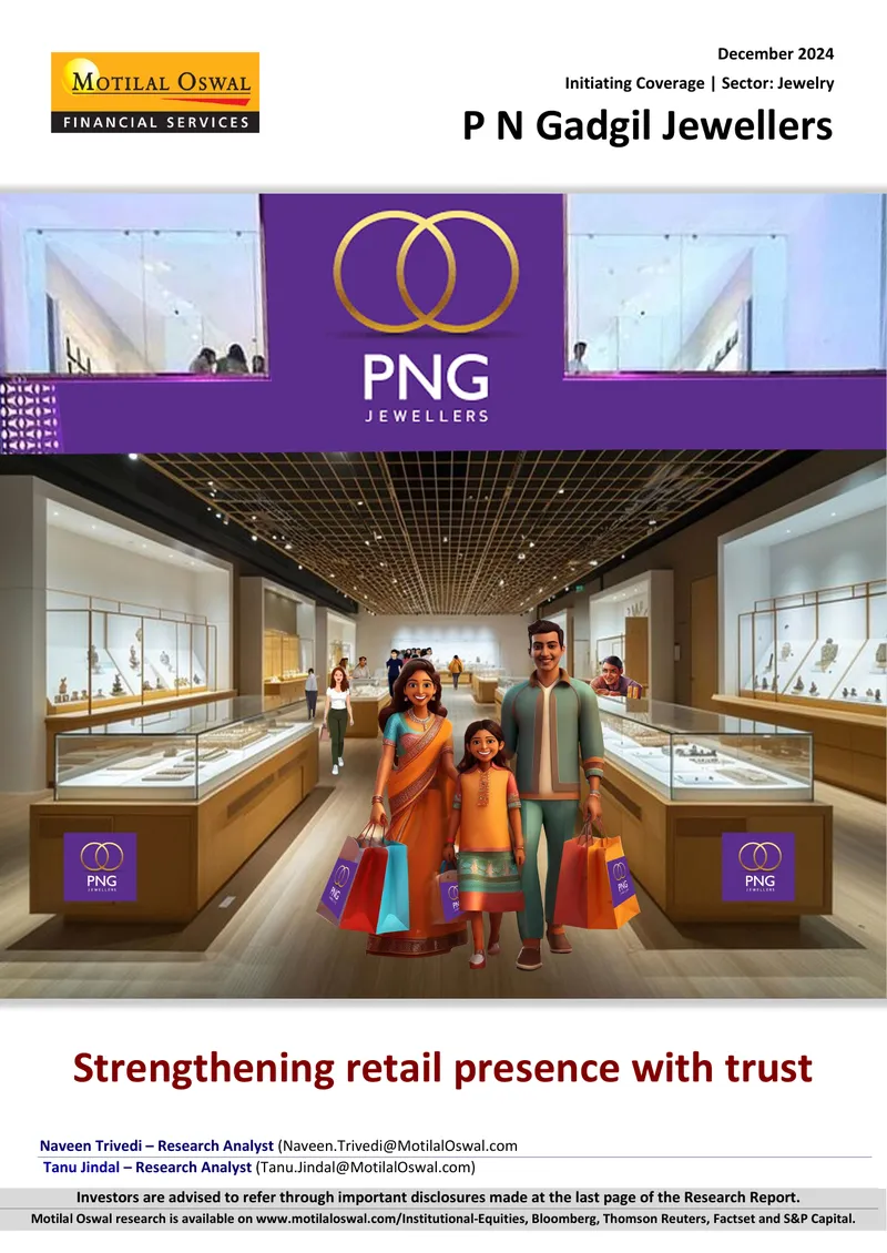 P N Gadgil Jewellers Coverage Initiation Report