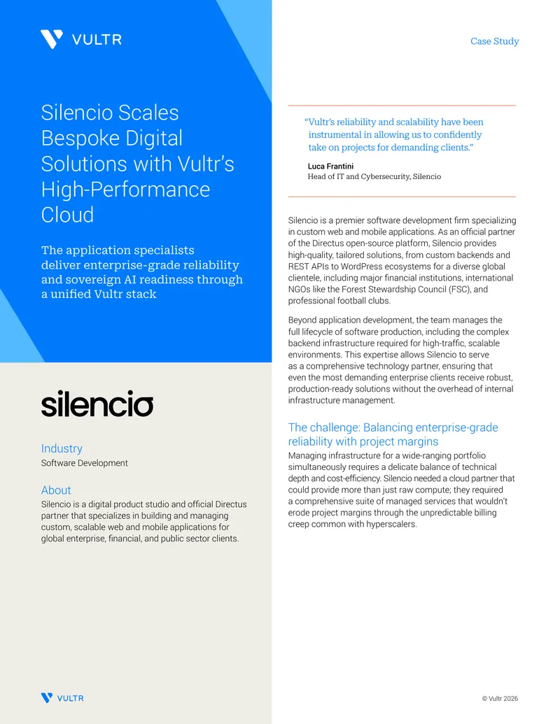 Silencio Case Study on Cloud Infrastructure Management