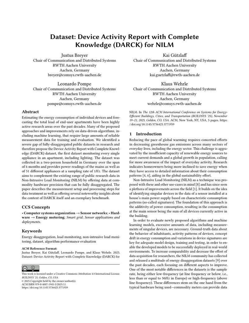 Device Activity Report with Complete Knowledge Dataset