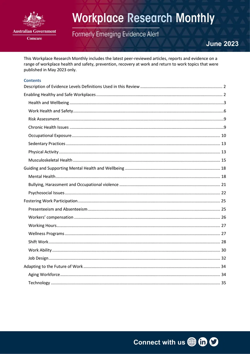 Workplace Research Monthly June 2023