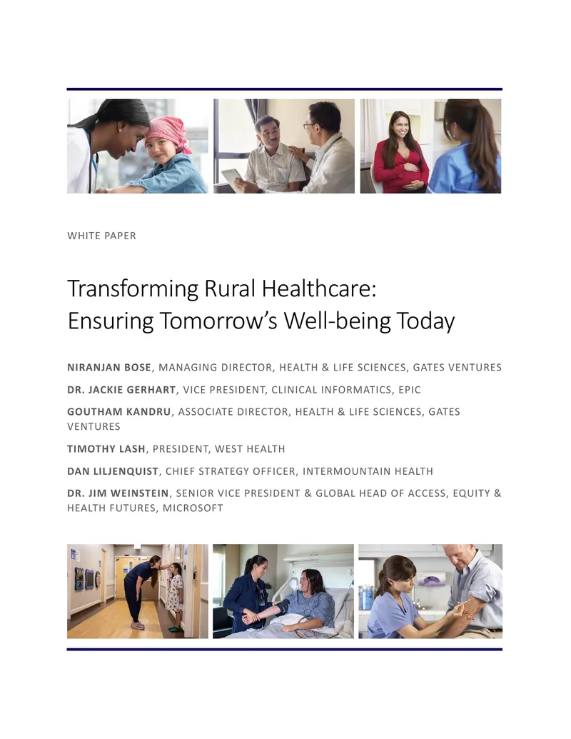 Transforming Rural Healthcare for Future Well-being