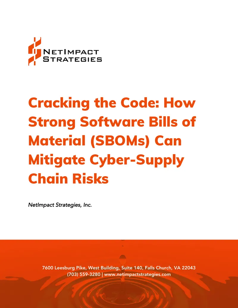 Mitigating Cyber Supply Chain Risks with SBOMs