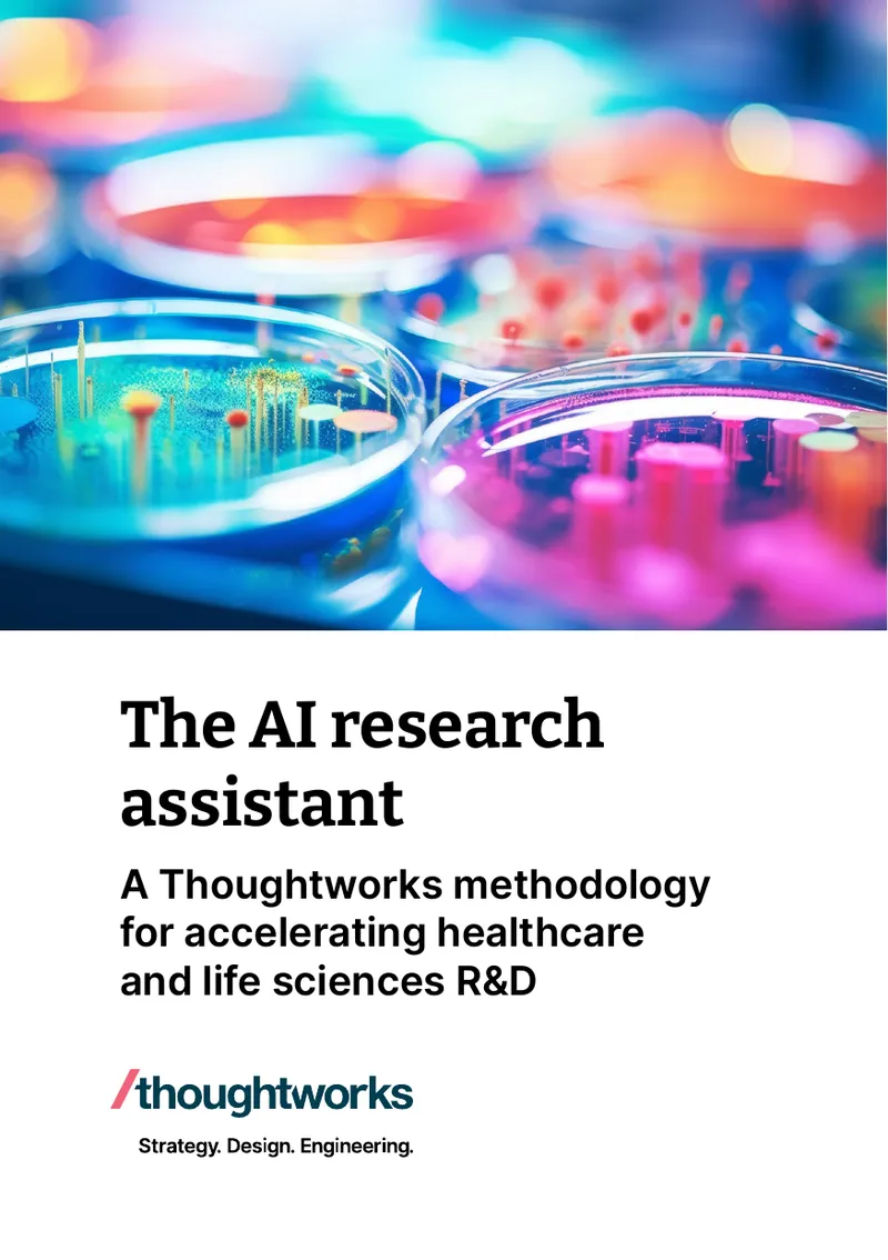 AI Research Assistant for Healthcare R&D