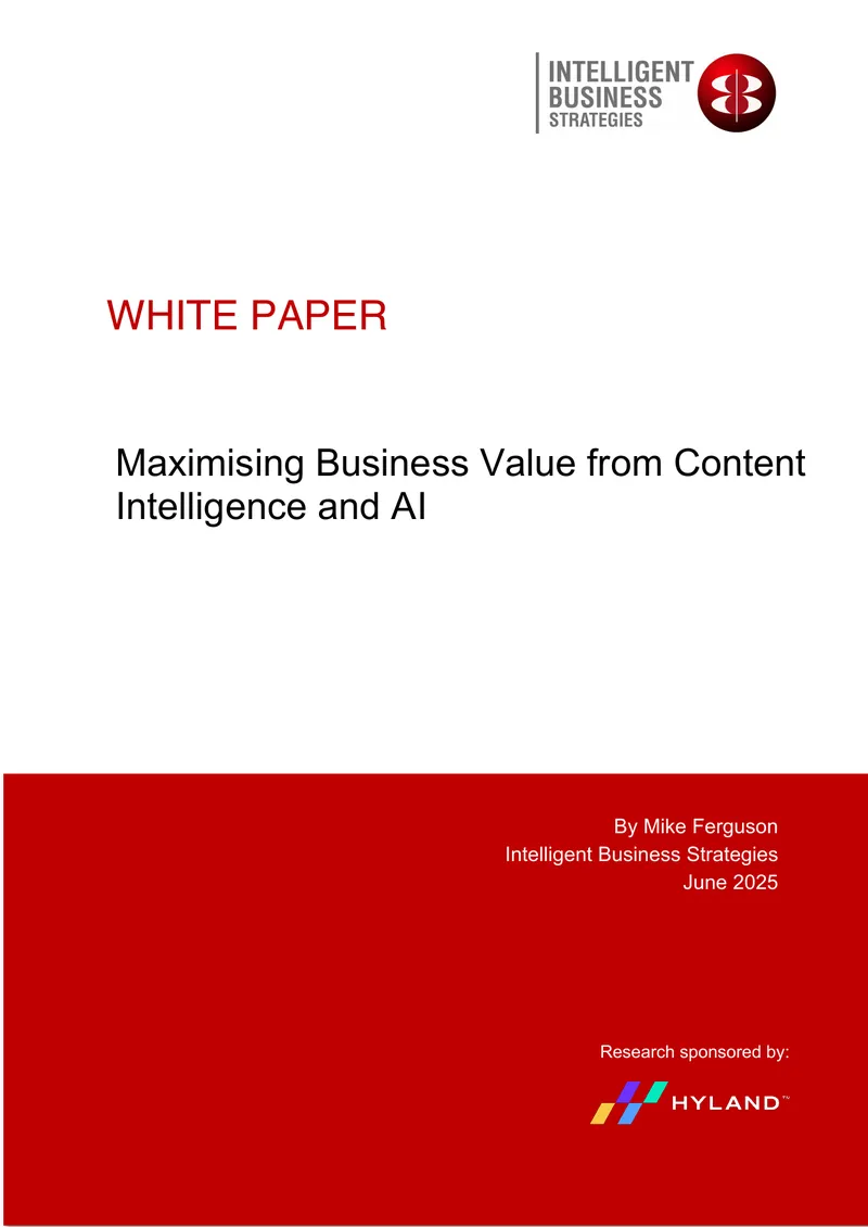 Maximising Business Value from Content Intelligence and AI
