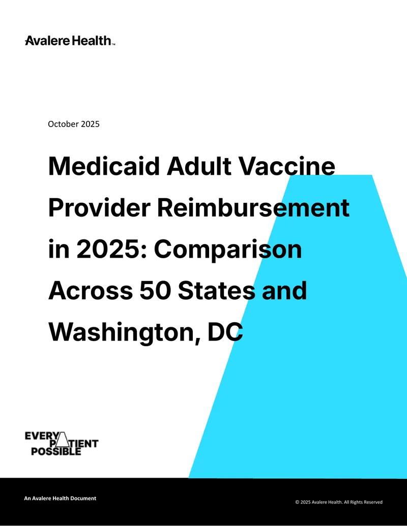 Medicaid Adult Vaccine Provider Reimbursement in 2025