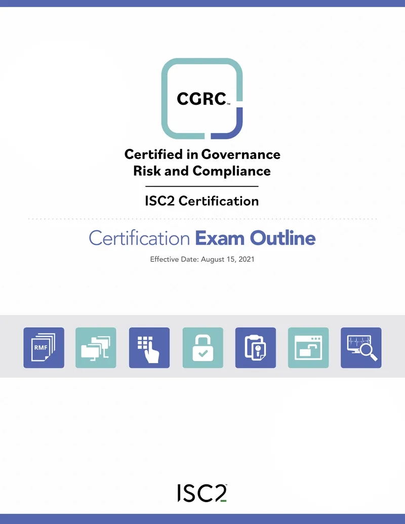CGRC Certification Exam Outline