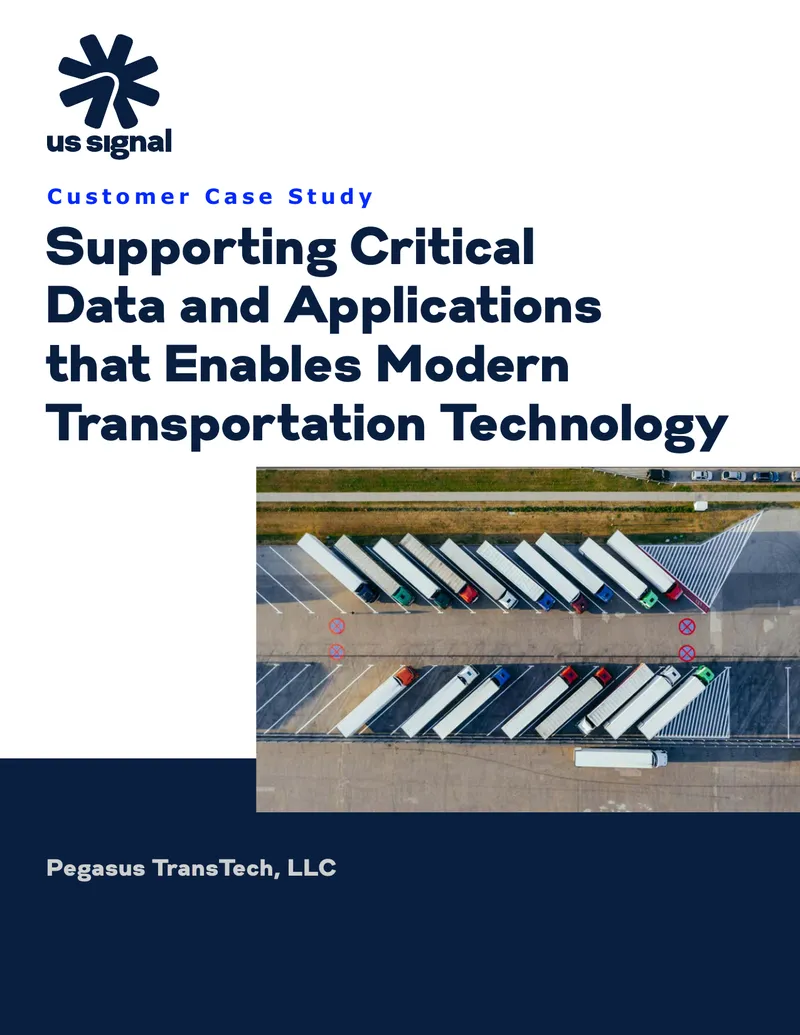 Pegasus TransTech Data Center Consolidation Case Study