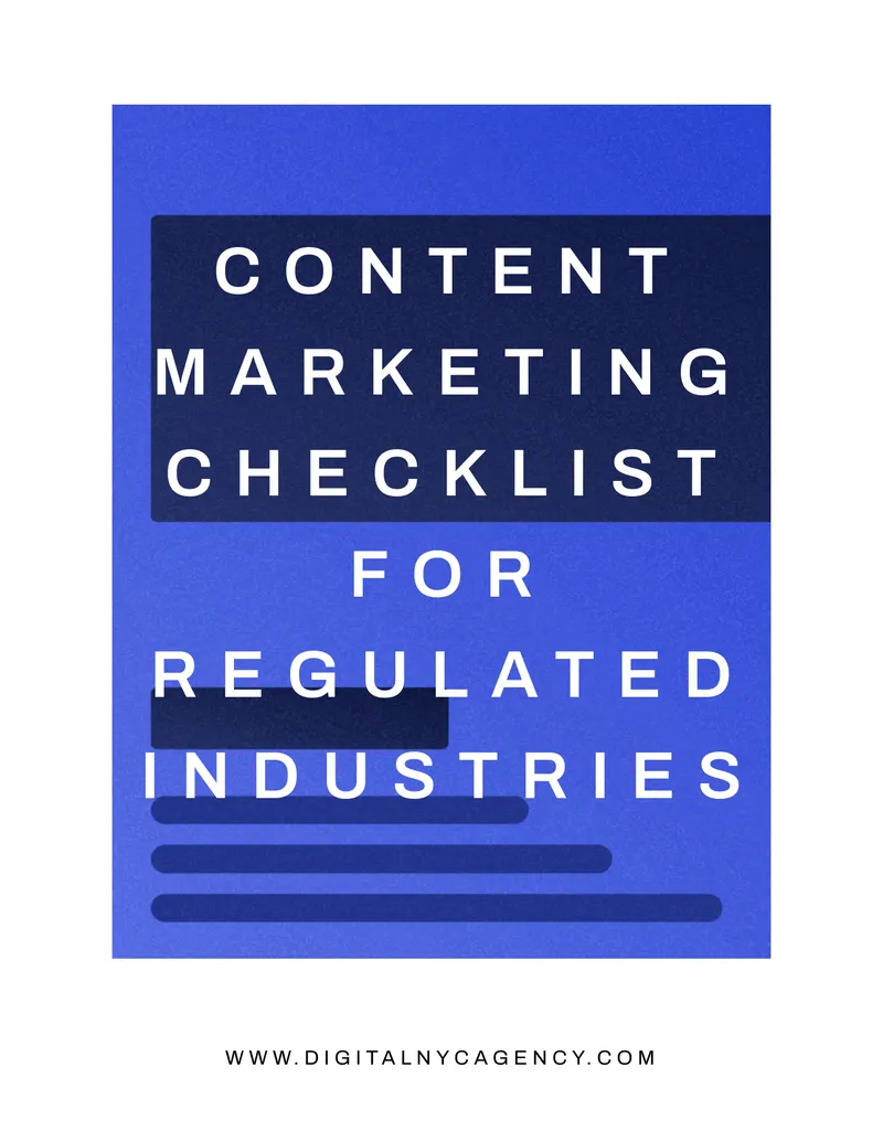 Marketing Checklist for Regulated Industries