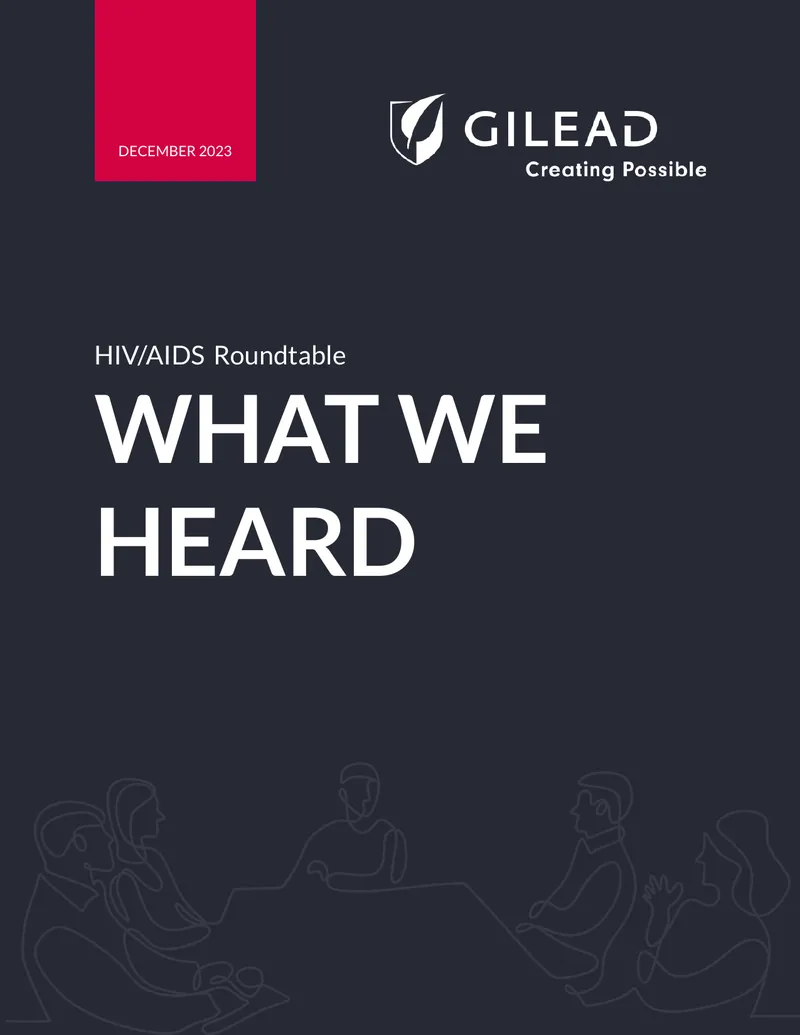 HIV/AIDS Roundtable Discussion Report