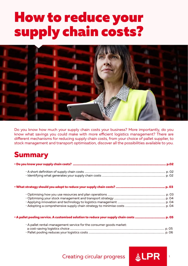 Strategies for Reducing Supply Chain Costs