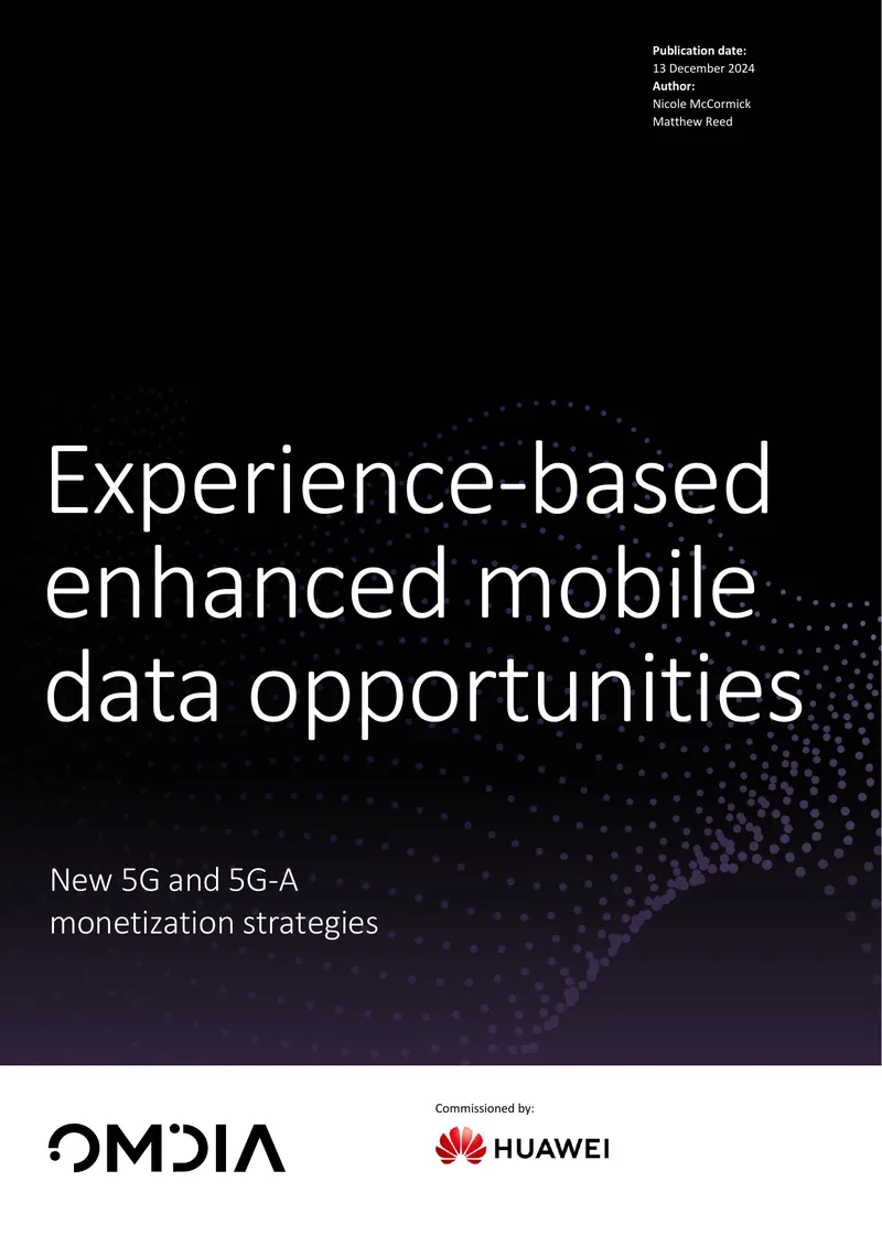 Experience-Based Mobile Data Monetization Strategies