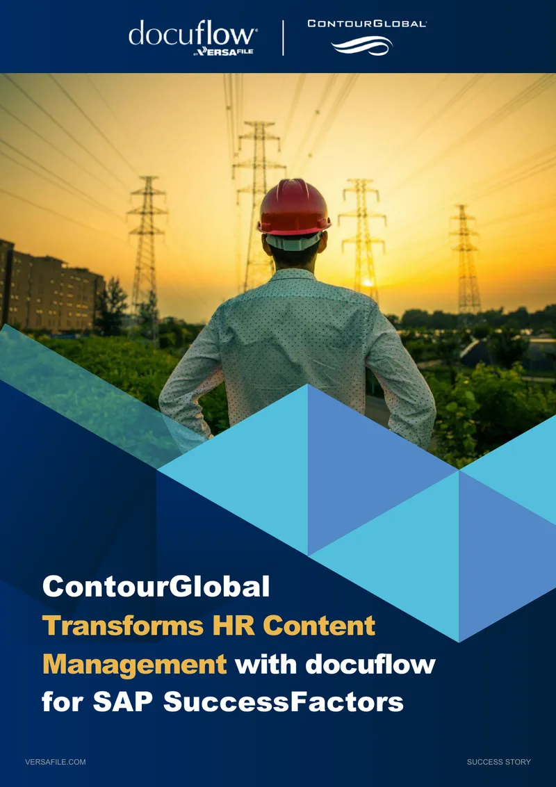 HR Document Management Optimization at ContourGlobal