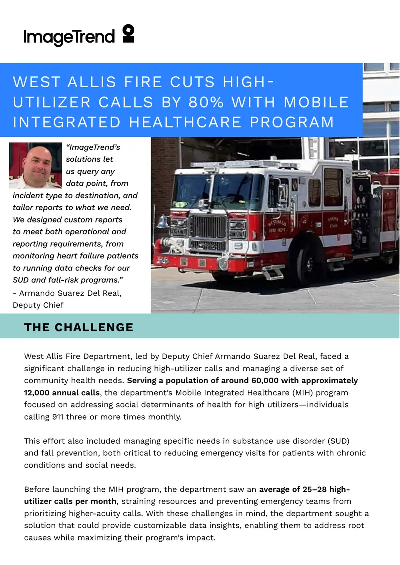 Mobile Integrated Healthcare Program Implementation