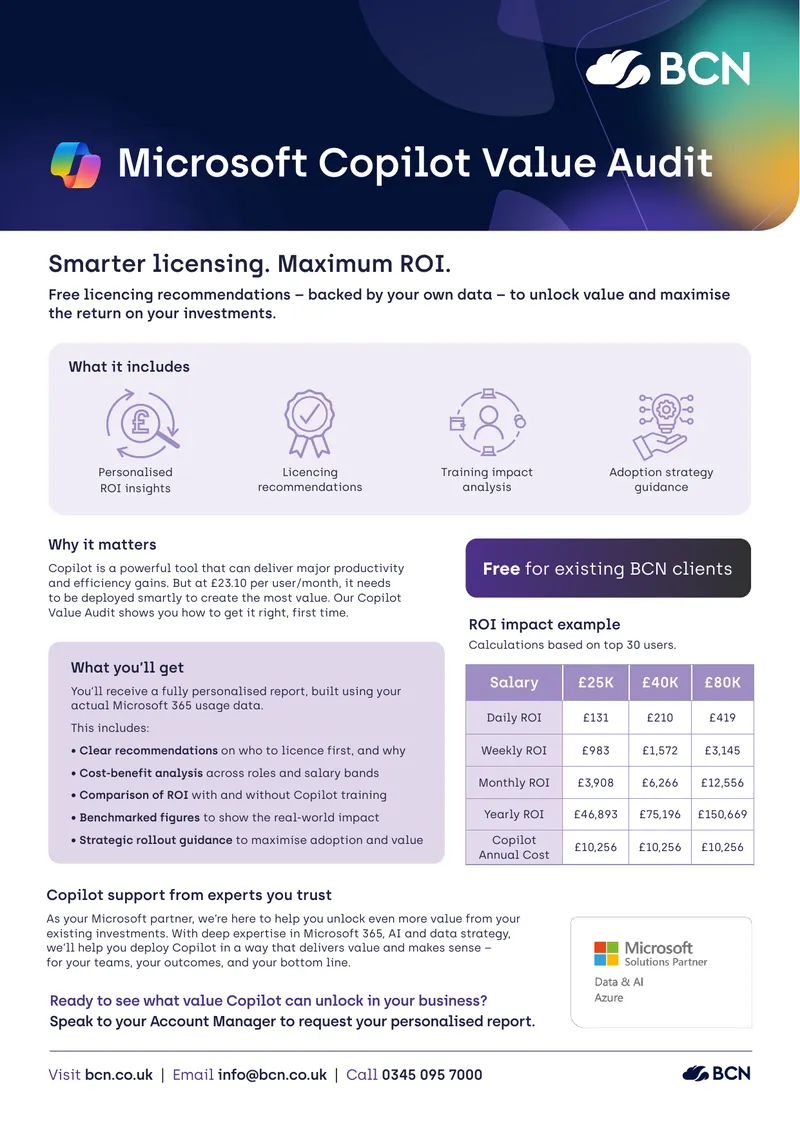Microsoft Copilot Value Audit Report