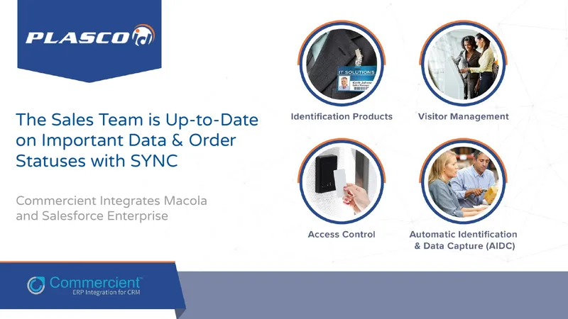 Plasco ID Sales Team Data Integration with SYNC