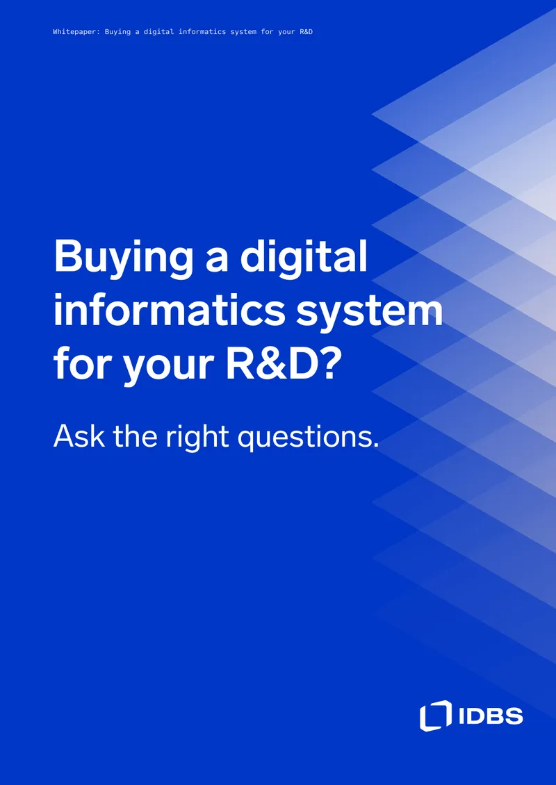 Buying a Digital Informatics System for R&D