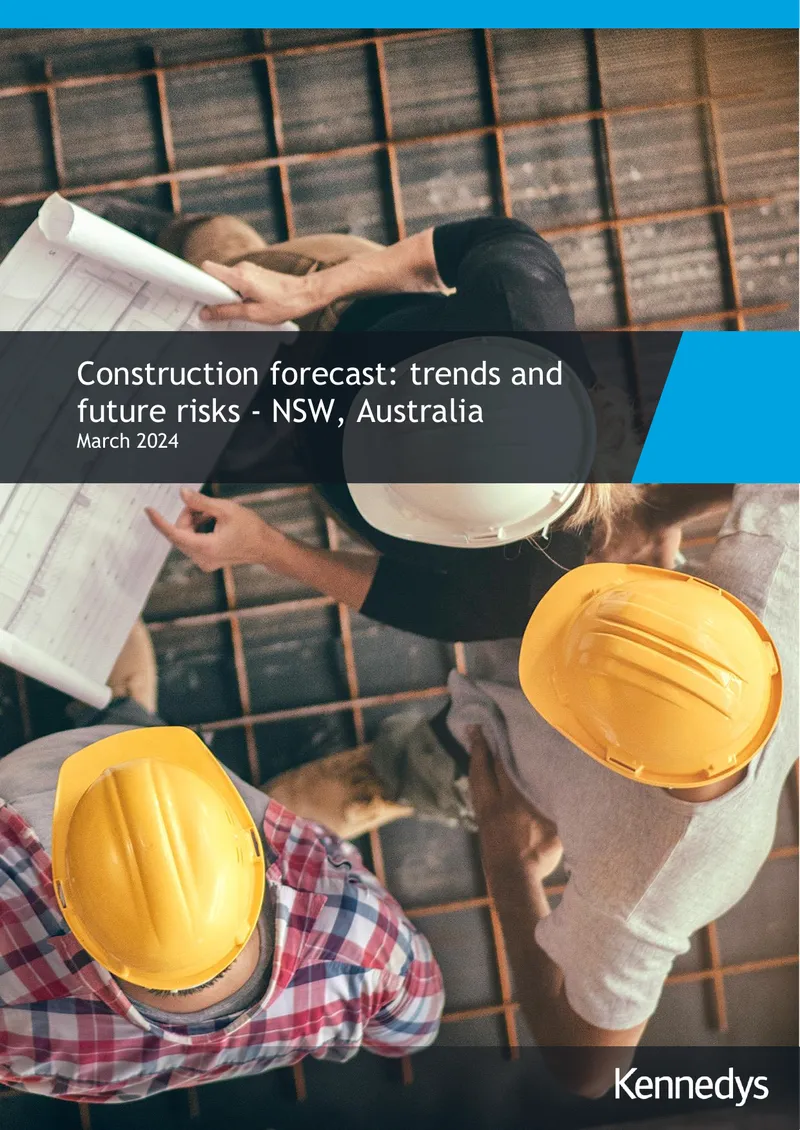 Construction Forecast Trends and Future Risks in NSW