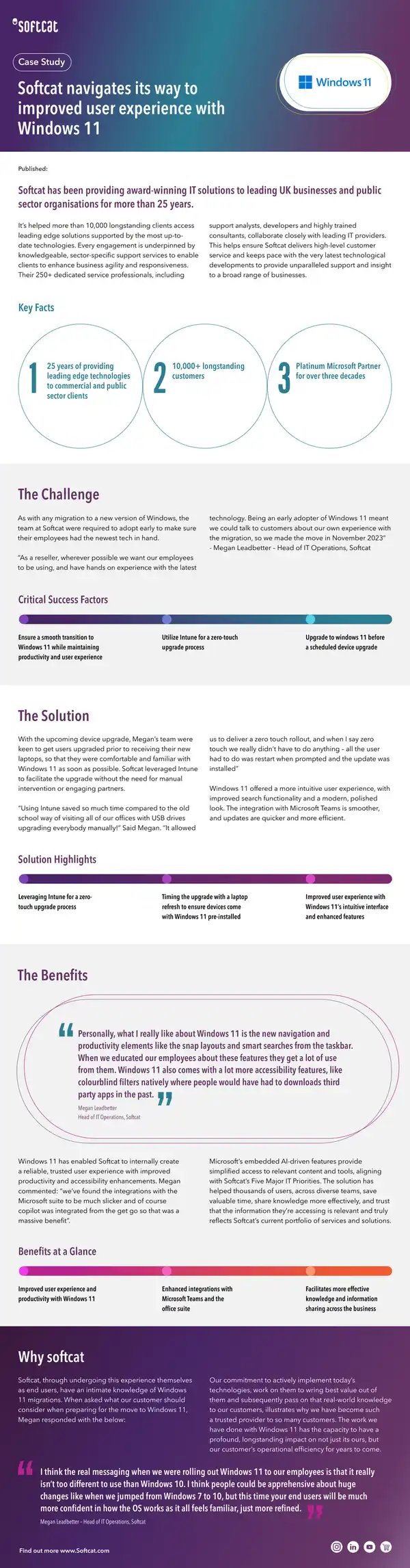 Softcat Case Study on Windows 11 Migration