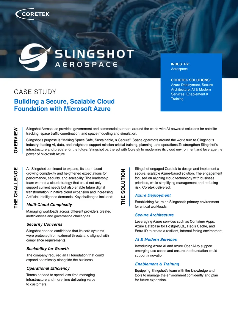 Building a Secure, Scalable Cloud Foundation with Microsoft Azure