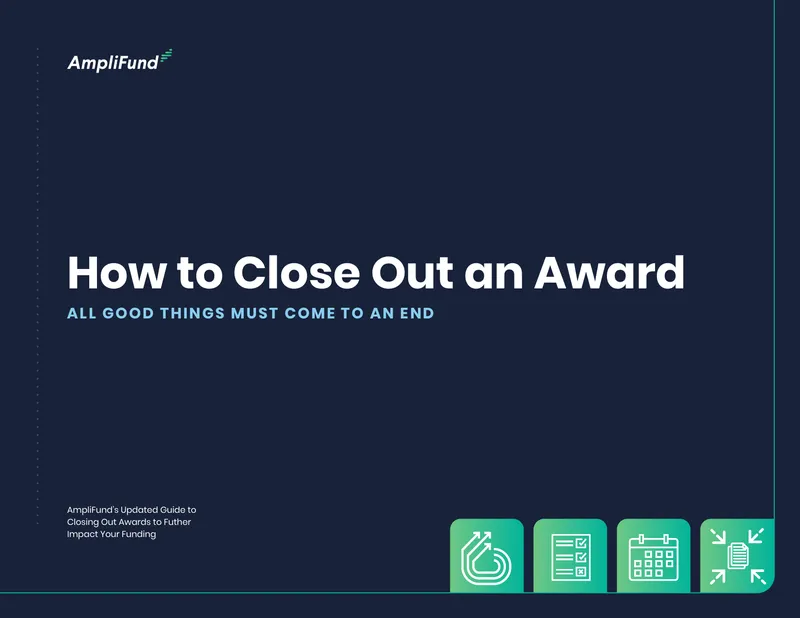 Guide to Closing Out Awards for Funding