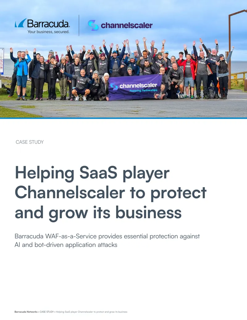 Barracuda WAF-as-a-Service Case Study for Channelscaler