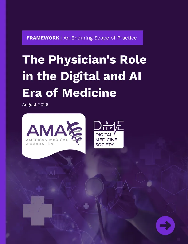 Framework for the Physician's Role in Digital Health