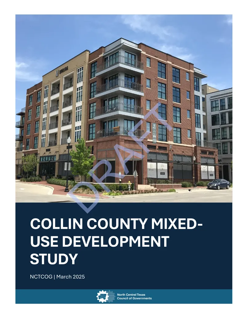 Collin County Mixed-Use Development Study