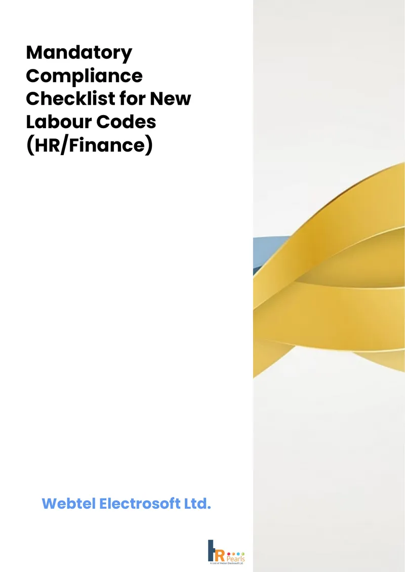 Mandatory Compliance Checklist for New Labour Codes
