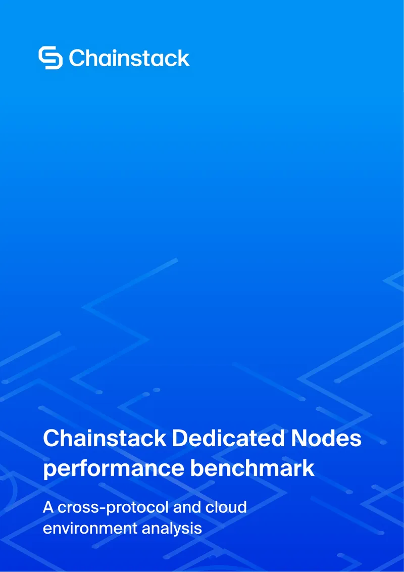 Chainstack Dedicated Nodes Performance Benchmark Report