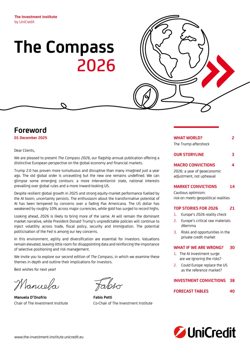 The Compass 2026: Geoeconomic Adjustments Ahead