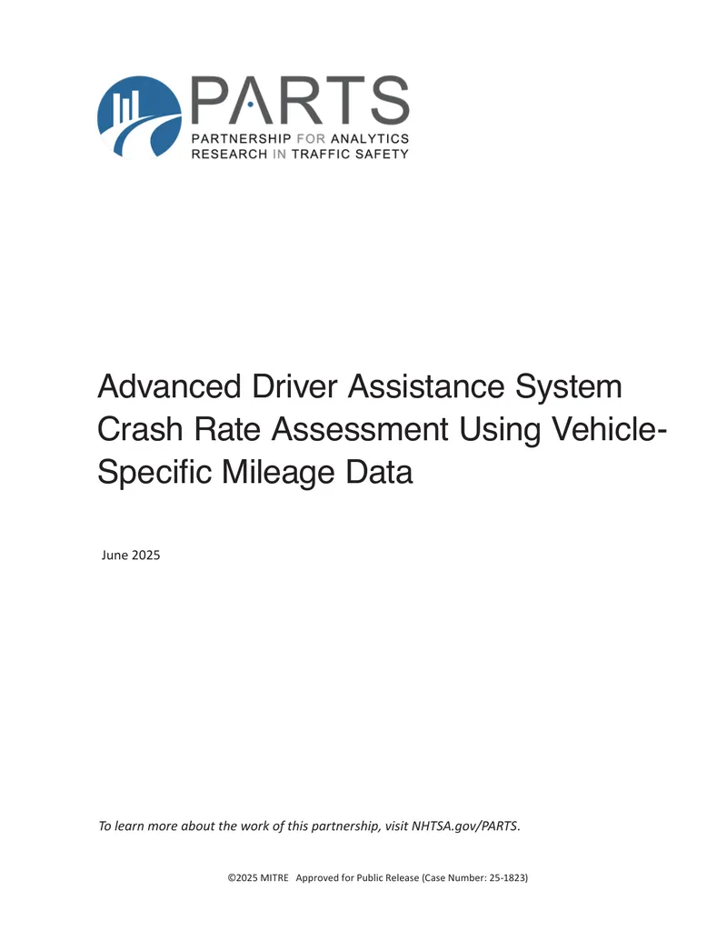 Advanced Driver Assistance System Crash Rate Assessment