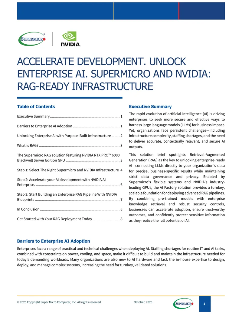 Retrieval-Augmented Generation Infrastructure Guide
