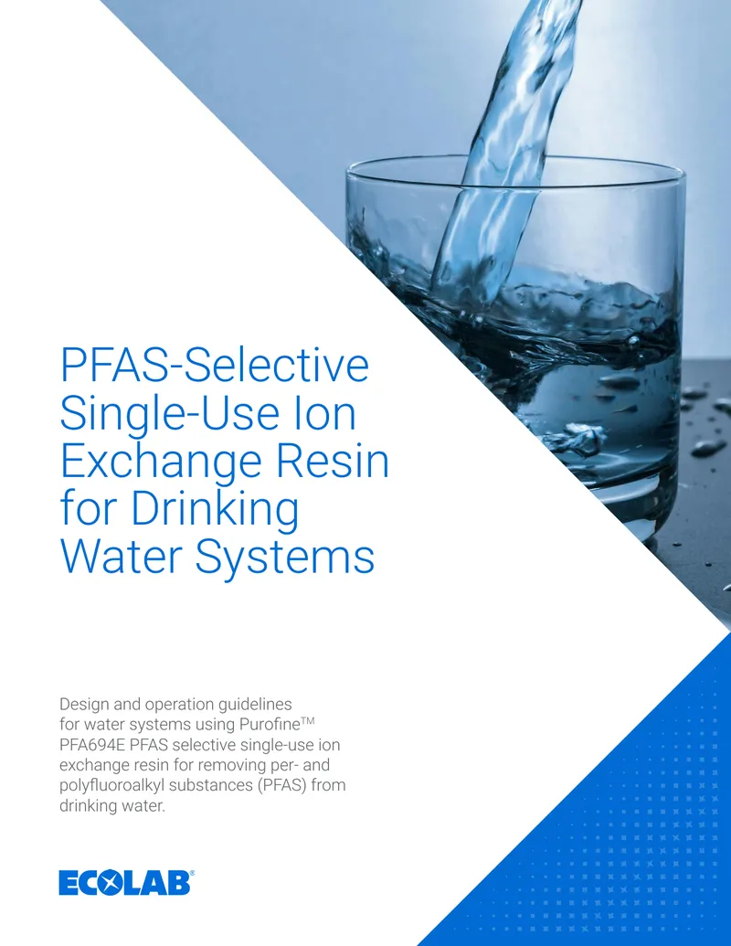 Design and Operation Guidelines for PFAS Removal