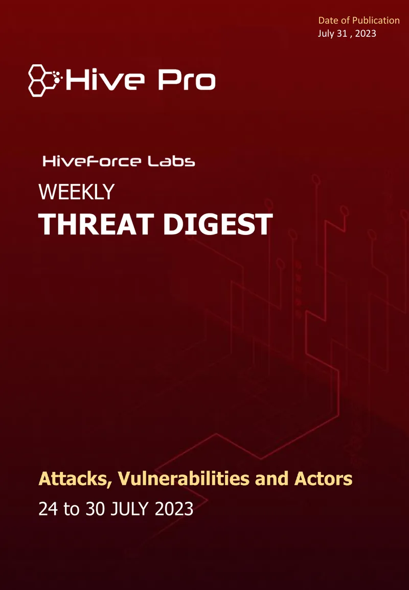 Weekly Cybersecurity Threat Digest Report