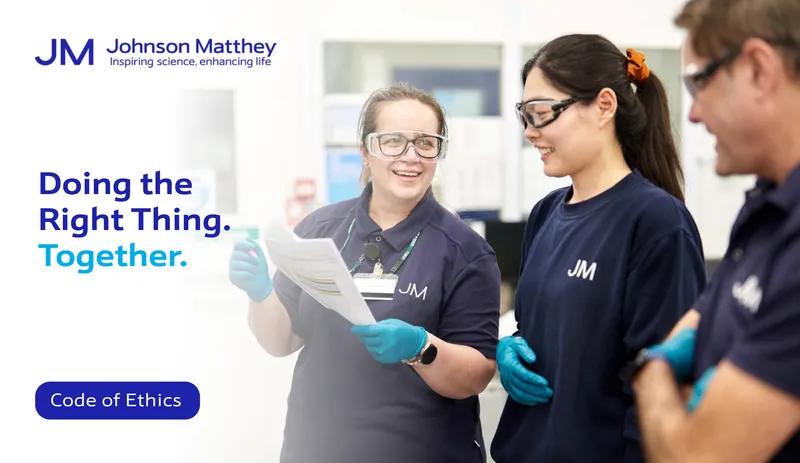 Johnson Matthey Code of Ethics Guide