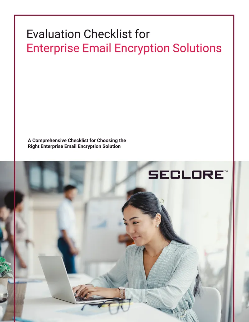 Evaluation Checklist for Enterprise Email Encryption Solutions preview page 1