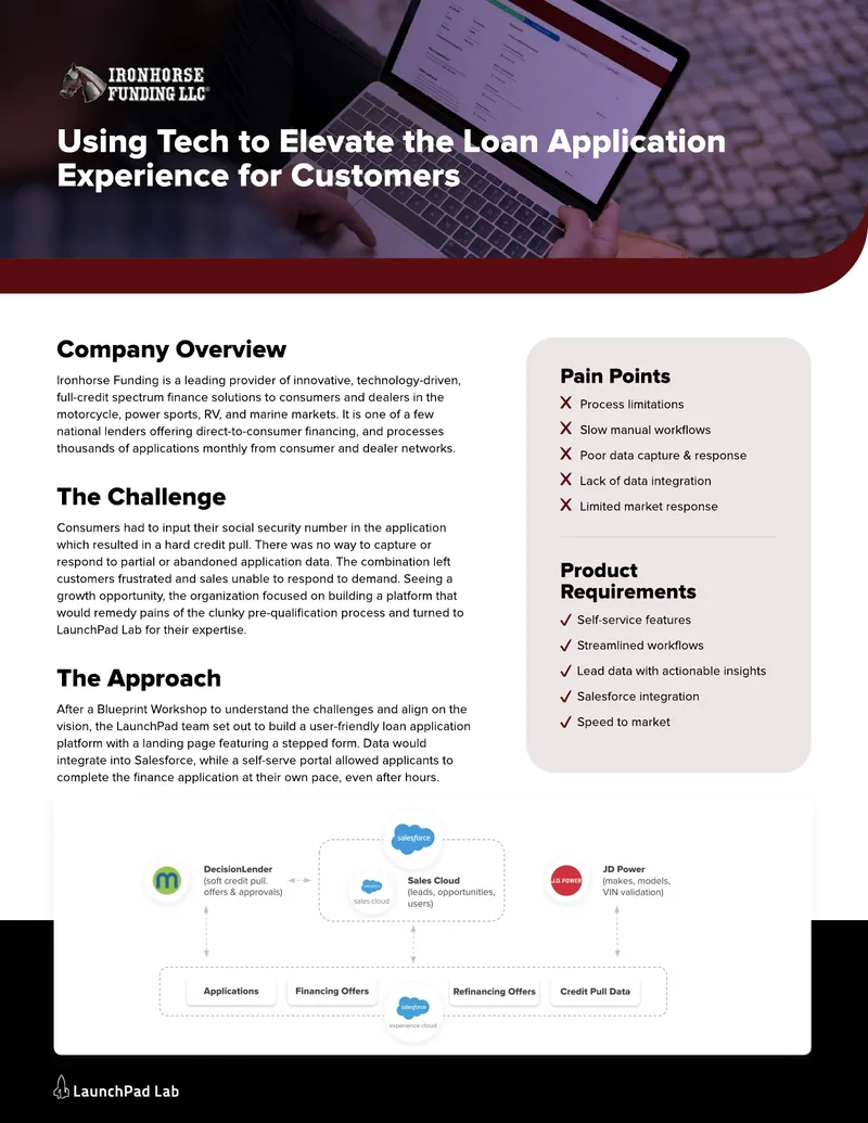 Loan Application Platform Enhancement Case Study