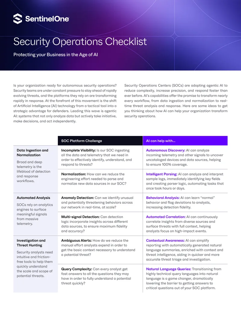 Transforming Security Operations with Agentic AI