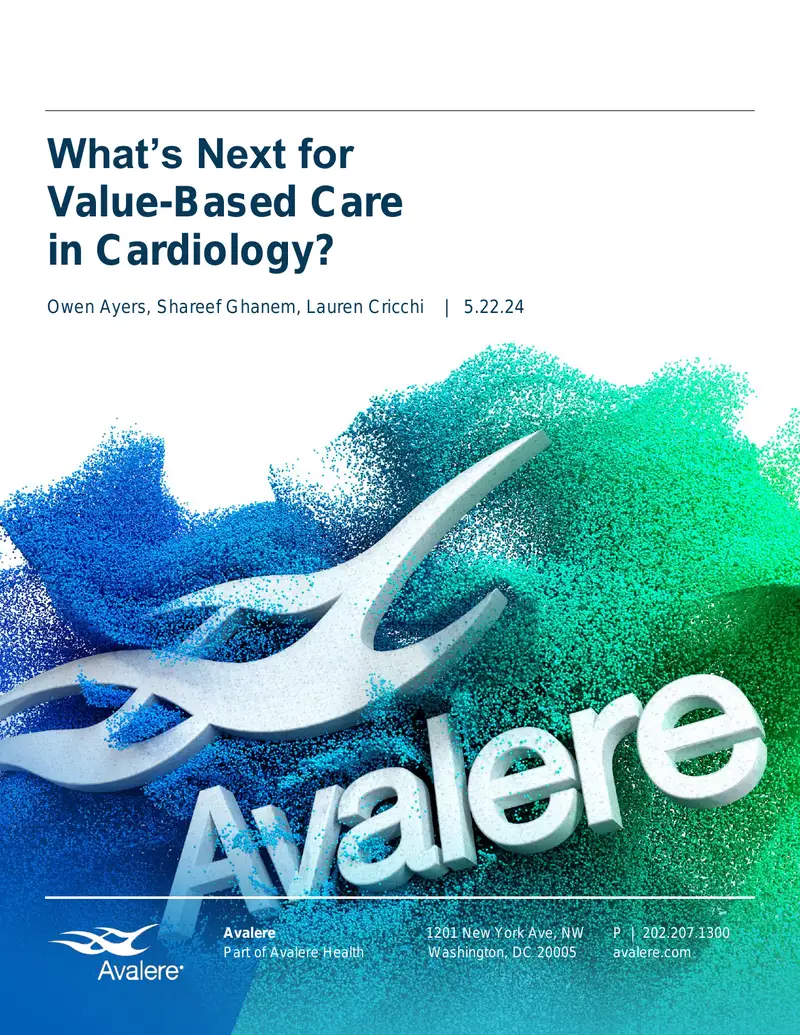 Future Directions for Value-Based Care in Cardiology