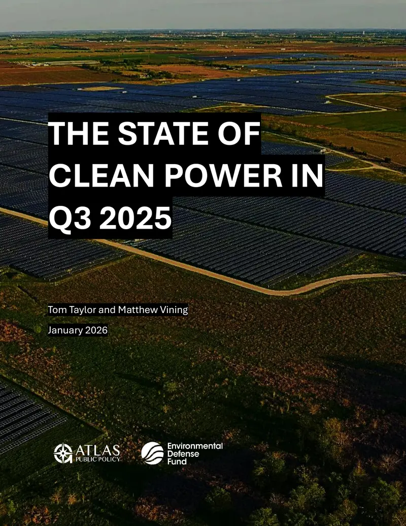 State of Clean Power in Q3 2025