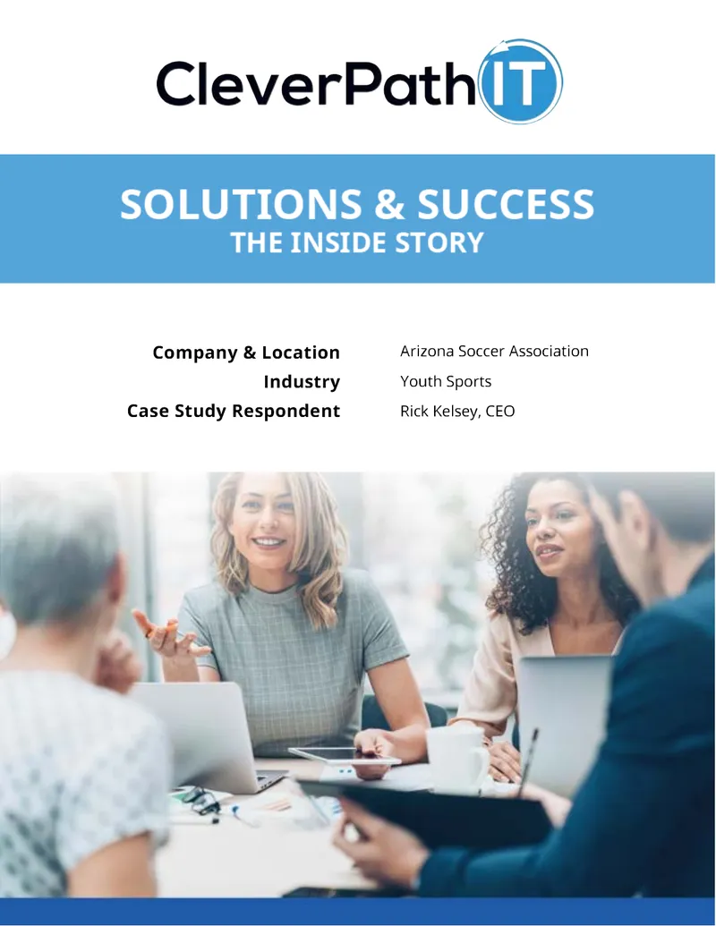 Arizona Soccer Association Cloud Migration Case Study