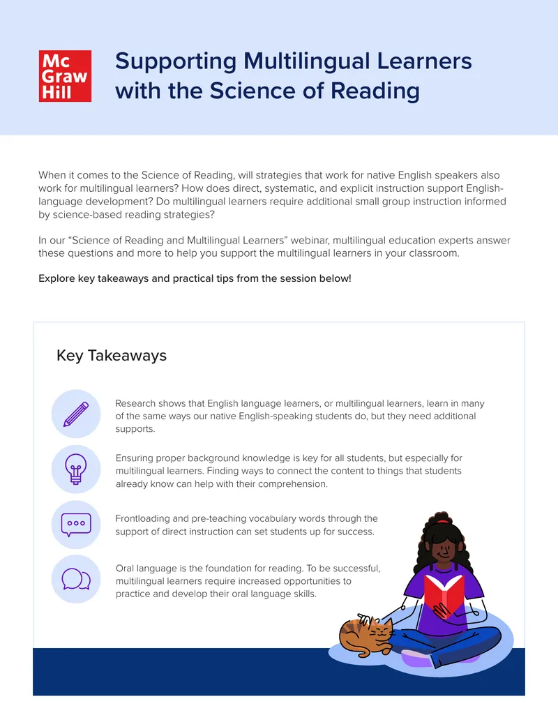 Supporting Multilingual Learners with Science of Reading