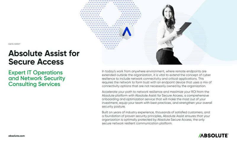 Absolute Assist for Secure Access Data Sheet
