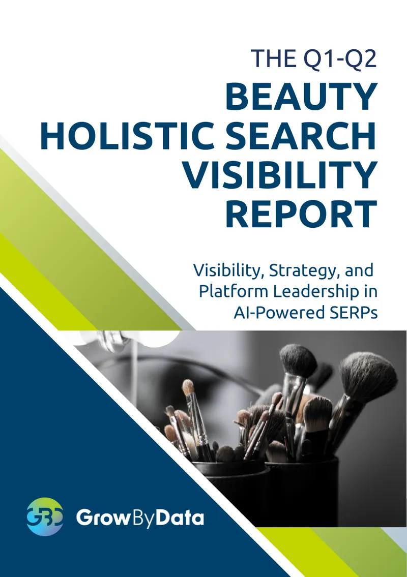 Beauty Industry Search Intelligence Benchmark Report Q1-Q2 2025